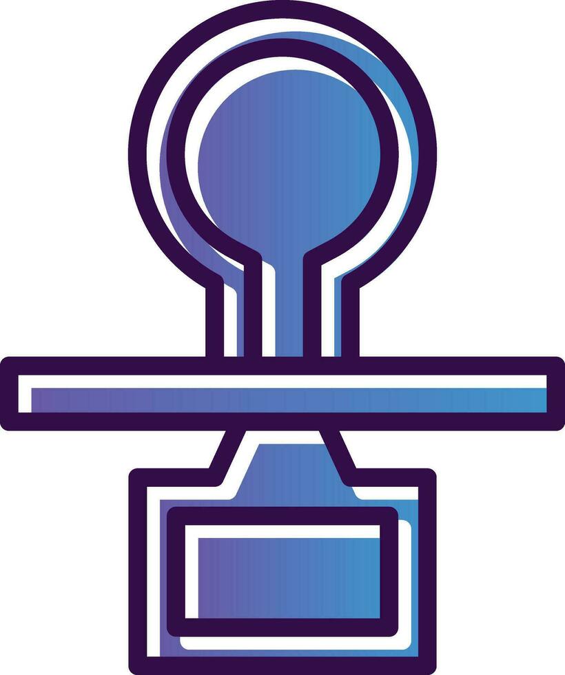 Pacifier Vector Icon Design