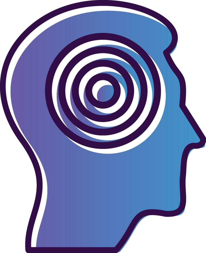 Hypnosis Vector Icon Design