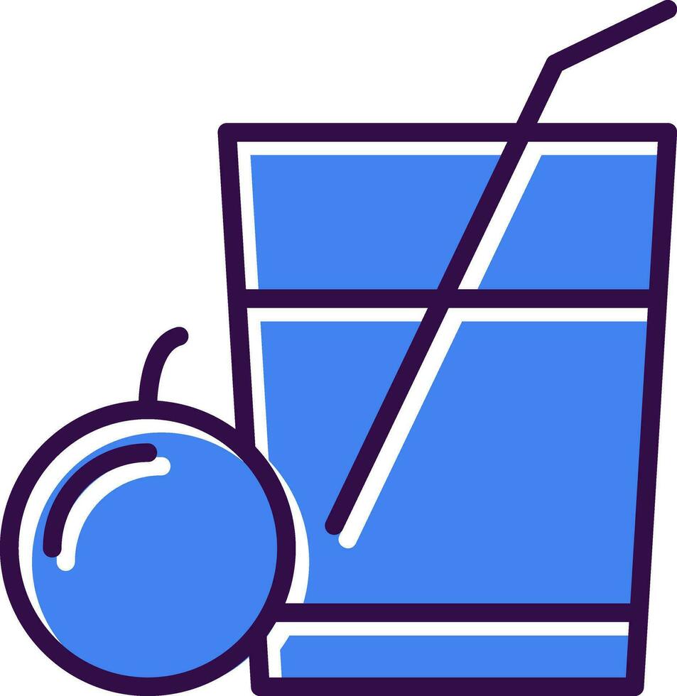 limón jugo vector icono diseño