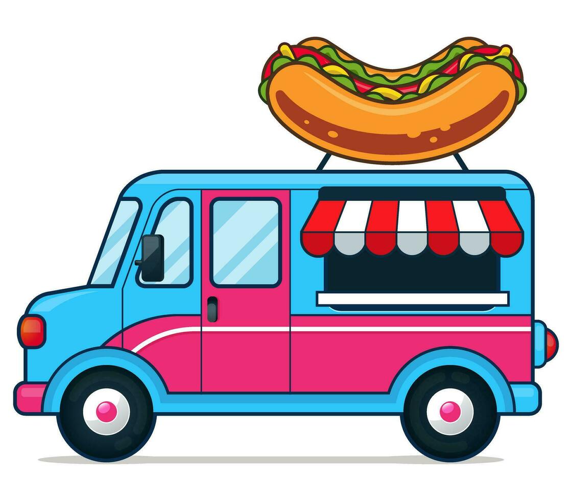Hot Dog Food Truck 27692000 Vector Art At Vecteezy hot-dog-food-truck-27692000-vector-art-at-vecteezy