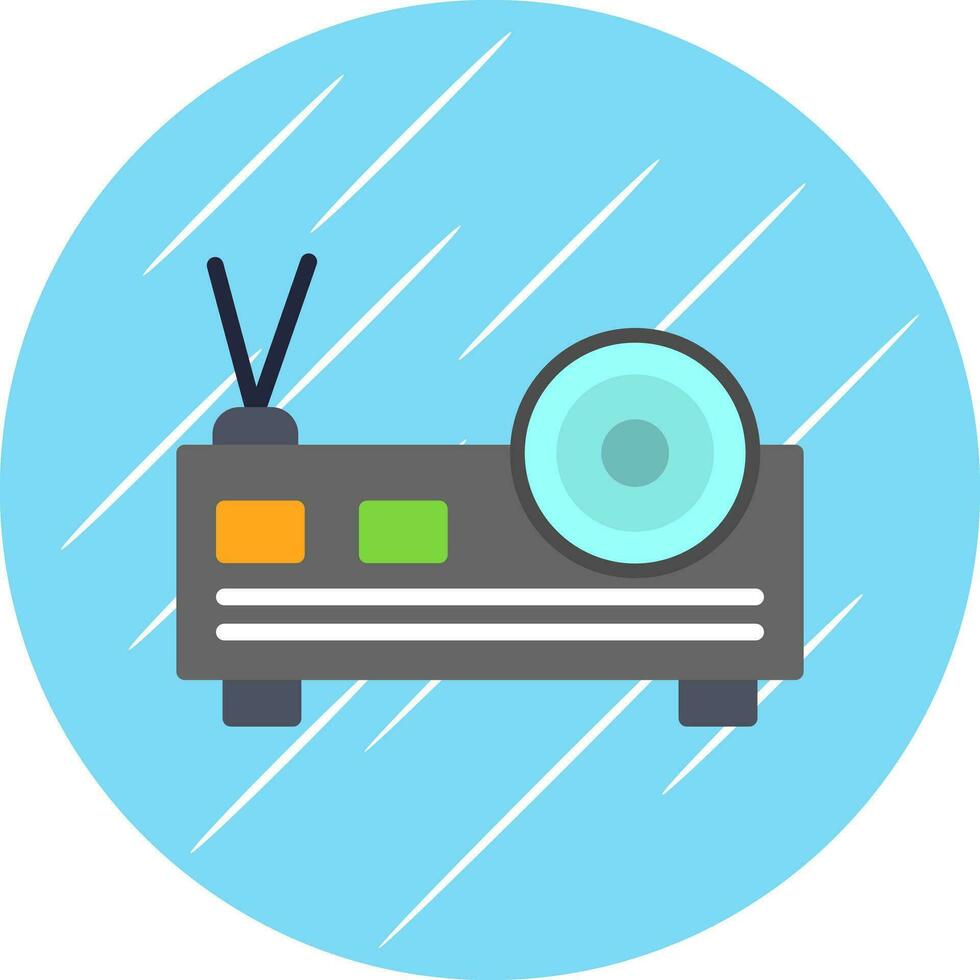 Projector Vector Icon Design