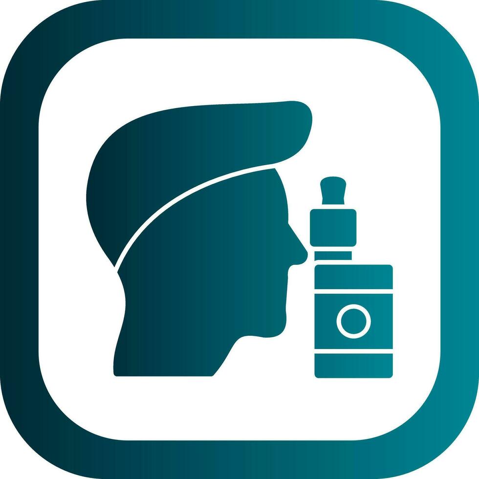 Vaping Vector Icon Design