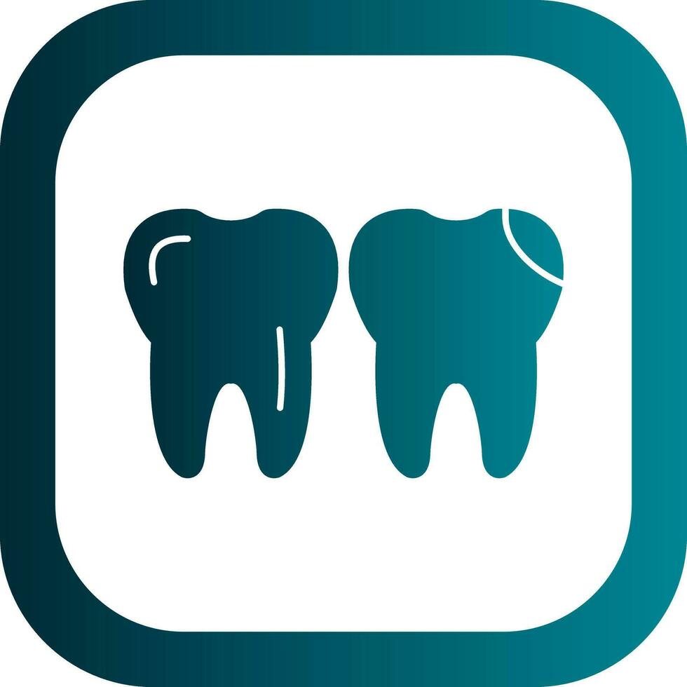 Tooth Vector Icon Design