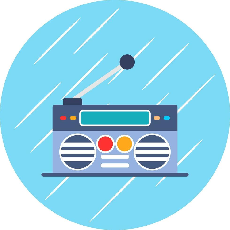 Radio Vector Icon Design