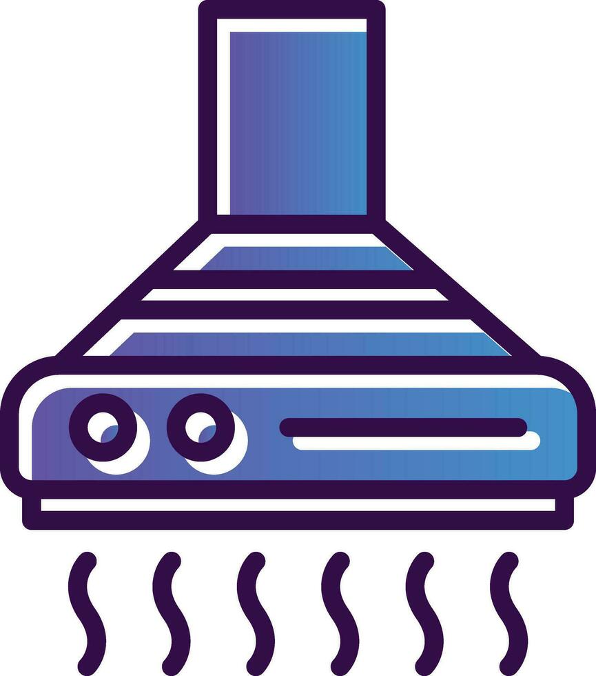 Extractor Hood Vector Icon Design
