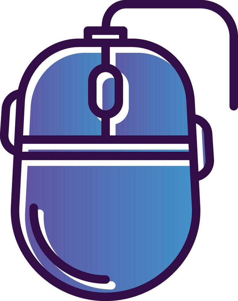 Computer Mouse Vector Icon Design