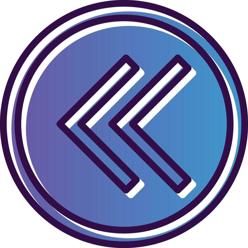 Chevron Left Vector Icon Design