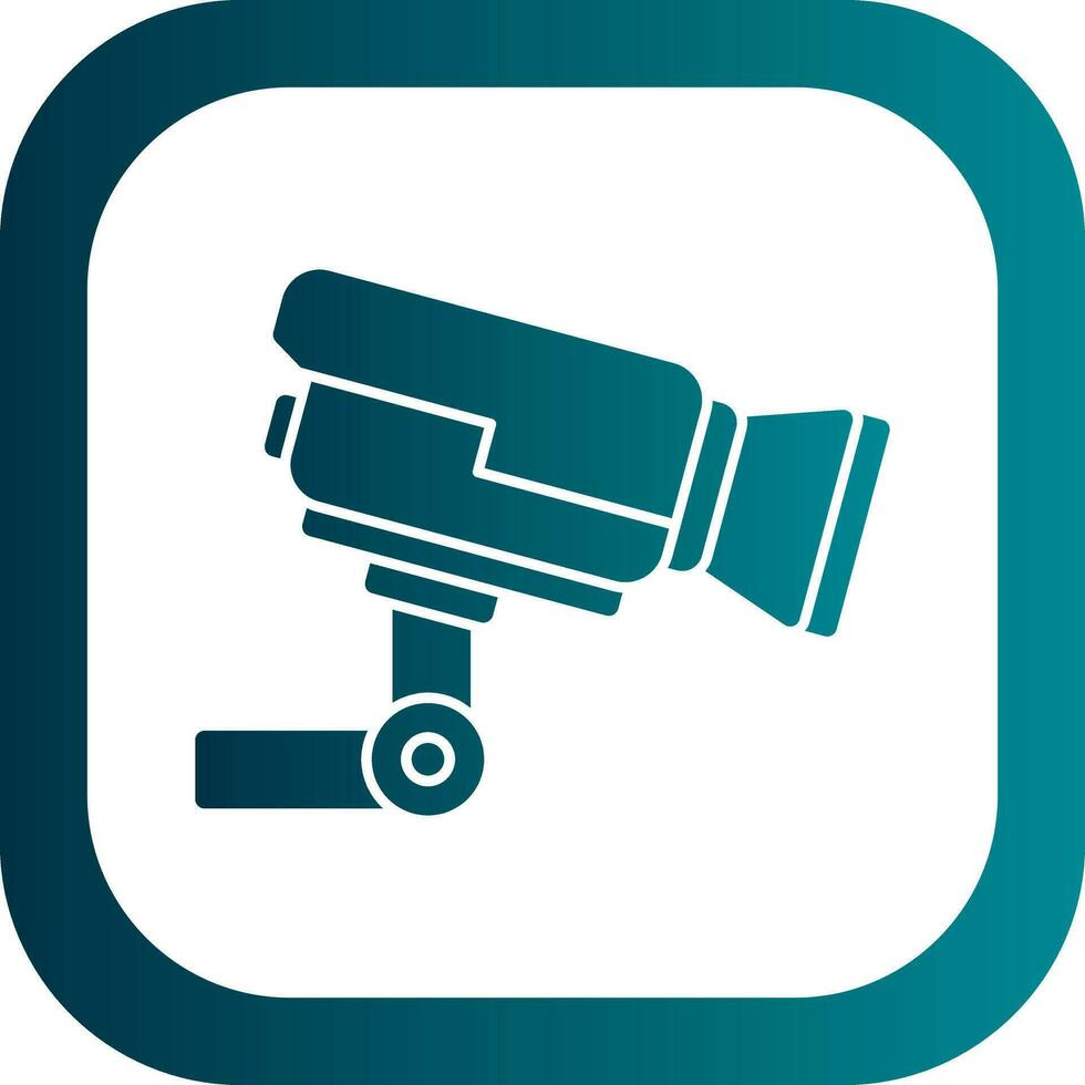 Security Camera Vector Icon Design