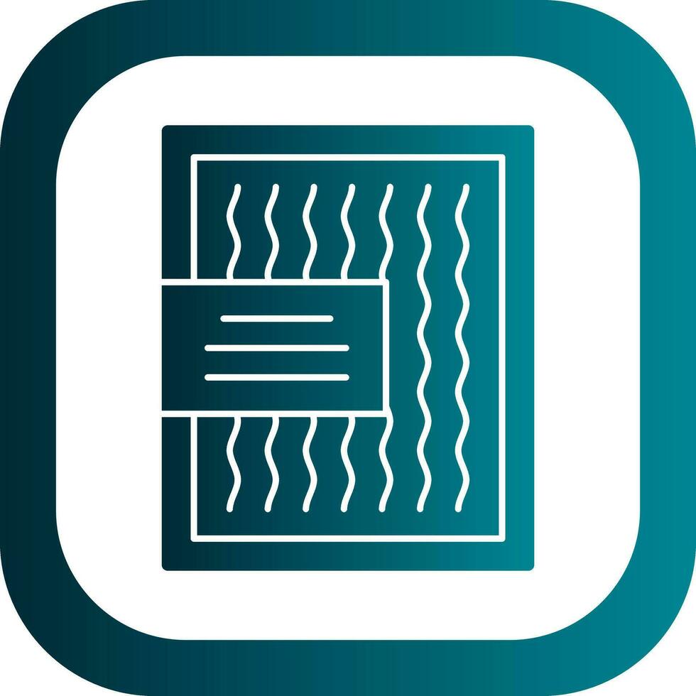Minced Meat Vector Icon Design