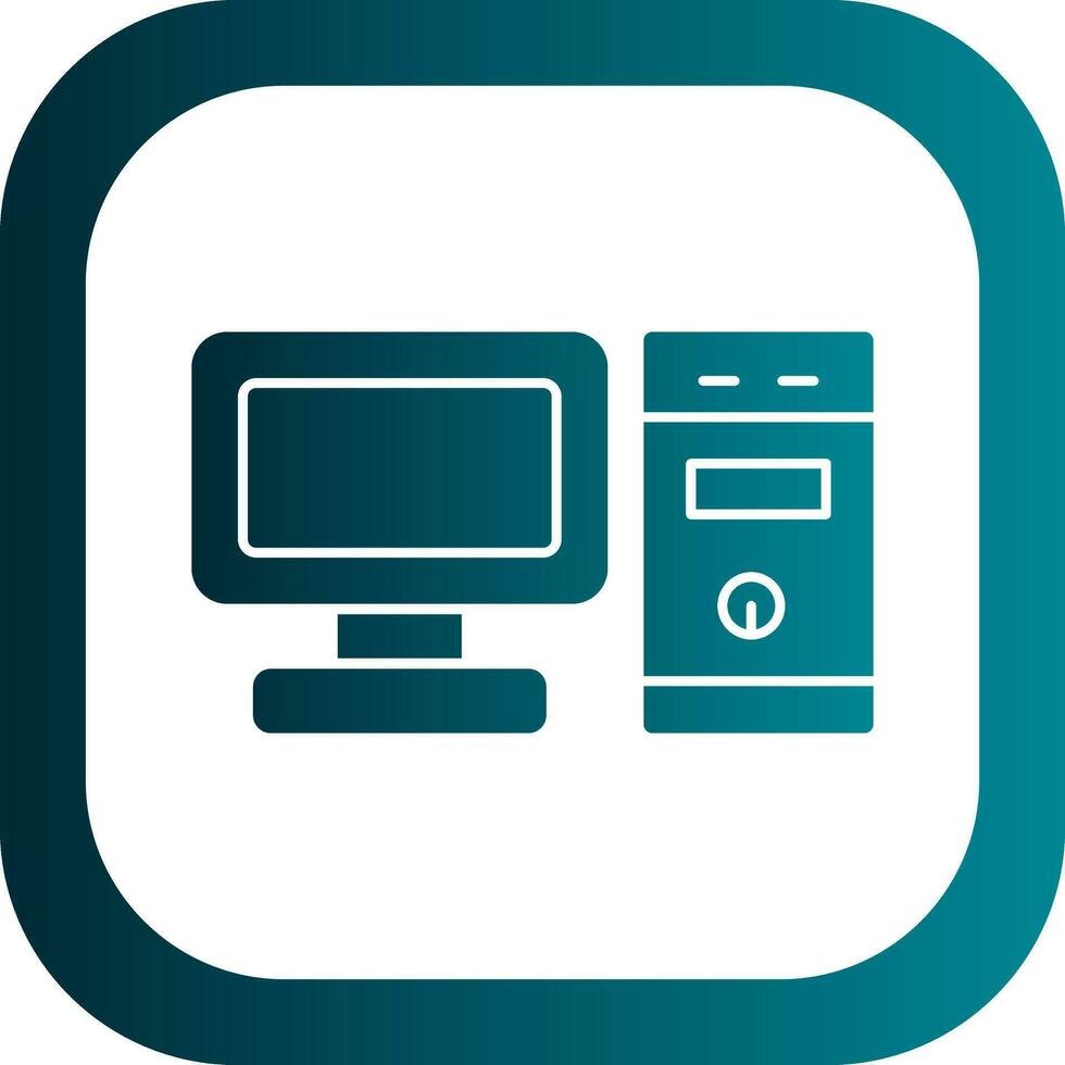 Computer Vector Icon Design