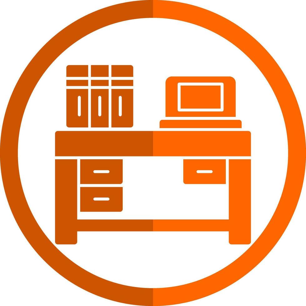 Work Place Vector Icon Design