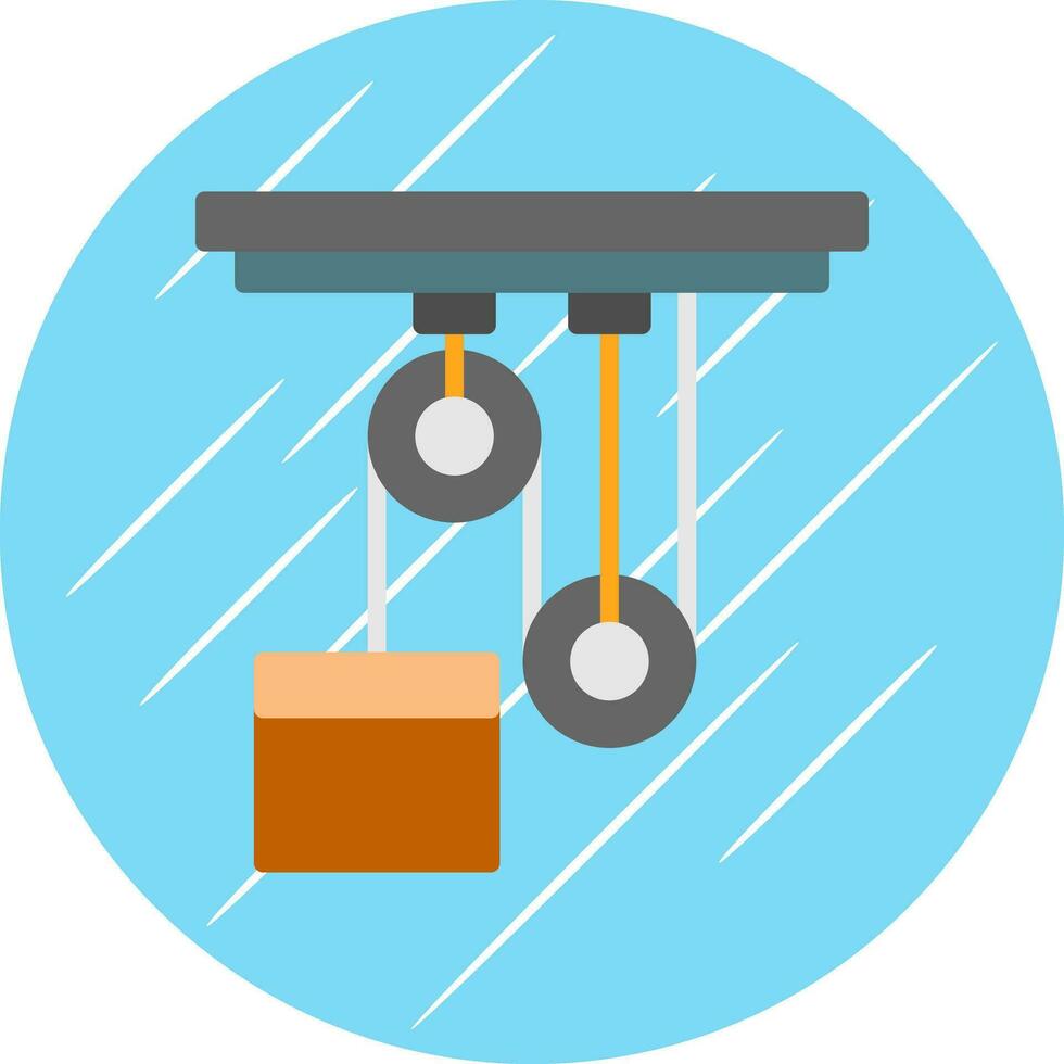Pulley Vector Icon Design