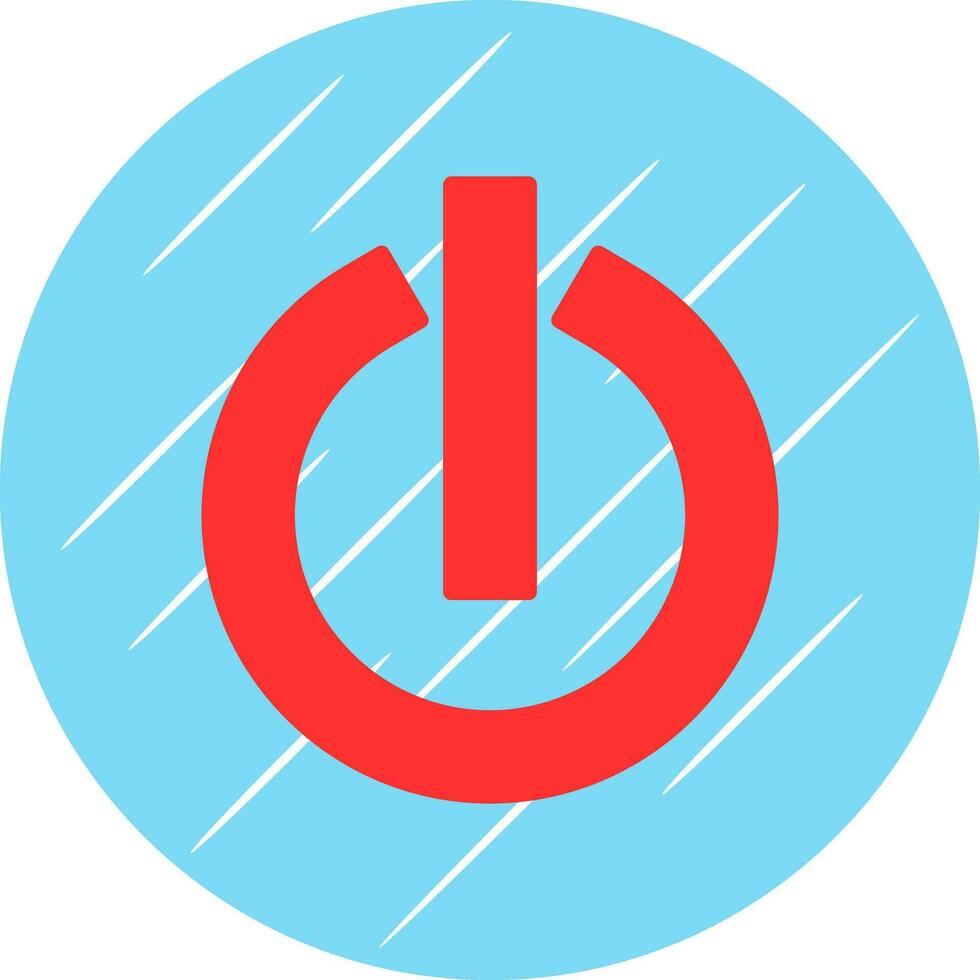 Power Button Vector Icon Design