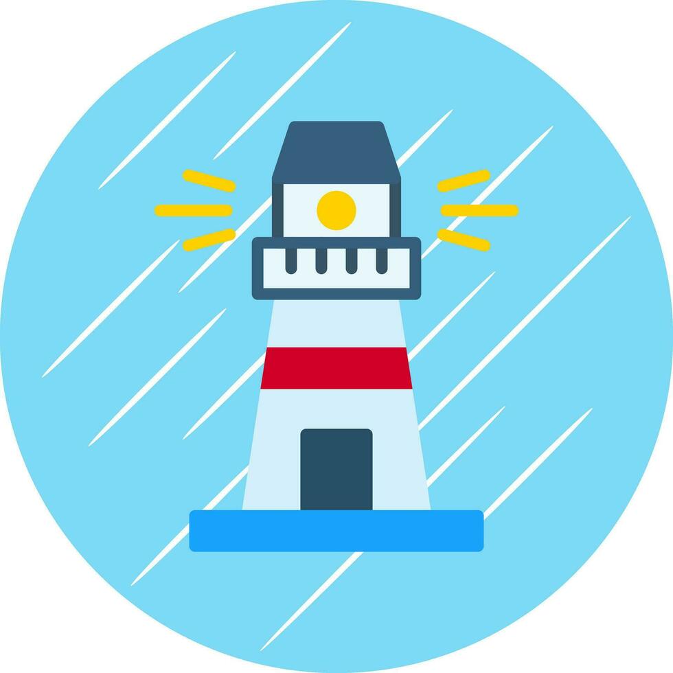 Lighthouse Vector Icon Design