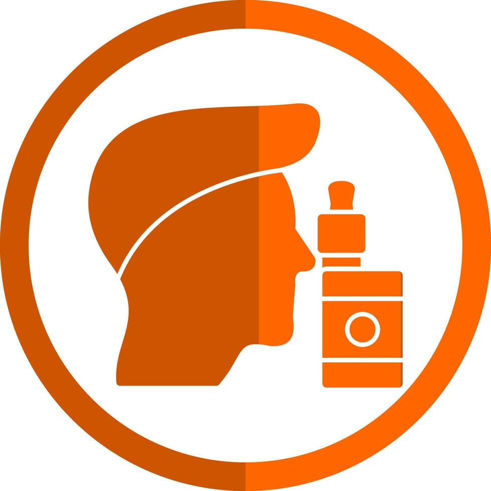 Vaping Vector Icon Design