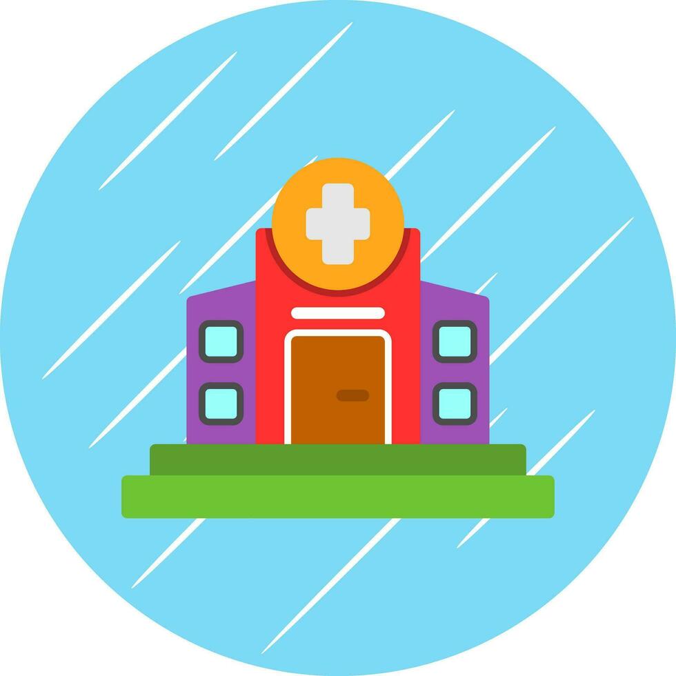 Hospital Vector Icon Design