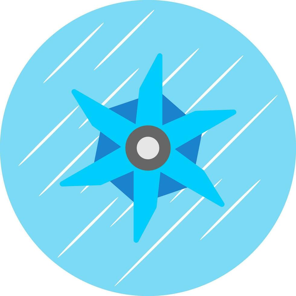 diseño de icono de vector de molinete