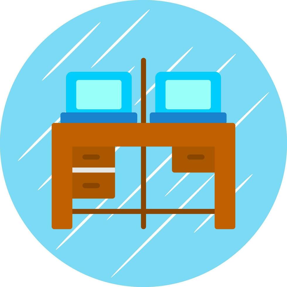 Work Space Vector Icon Design