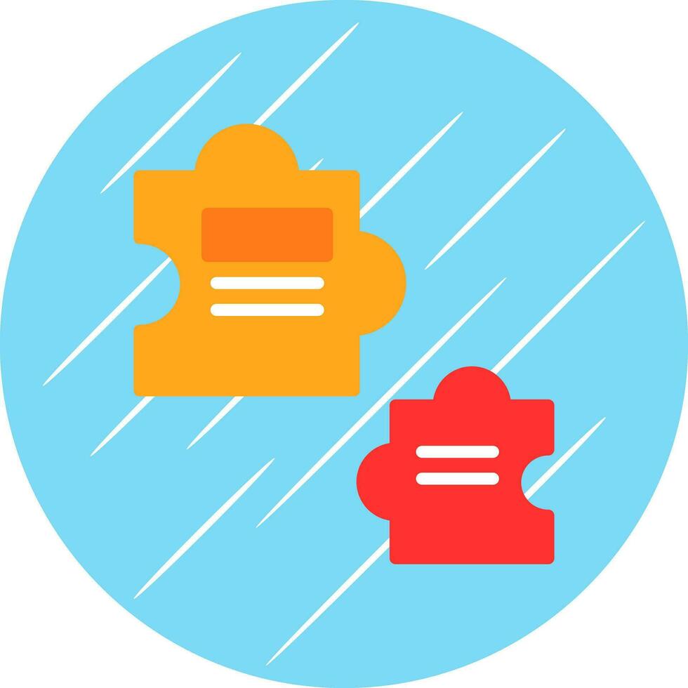 Puzzles Vector Icon Design