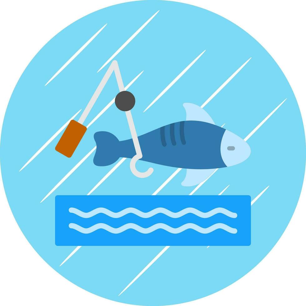 Fishing Vector Icon Design