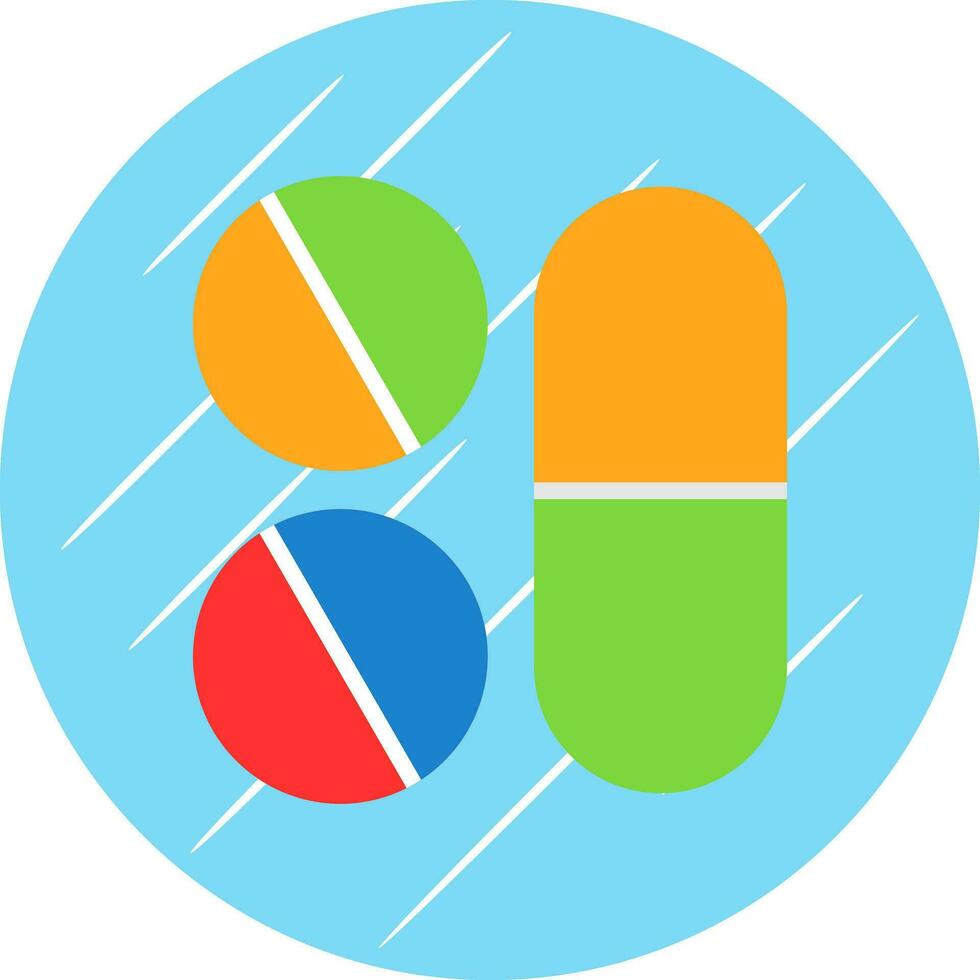 Pills Vector Icon Design