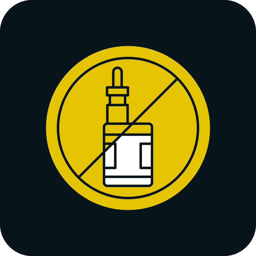 Quit Smoking Vector Icon Design