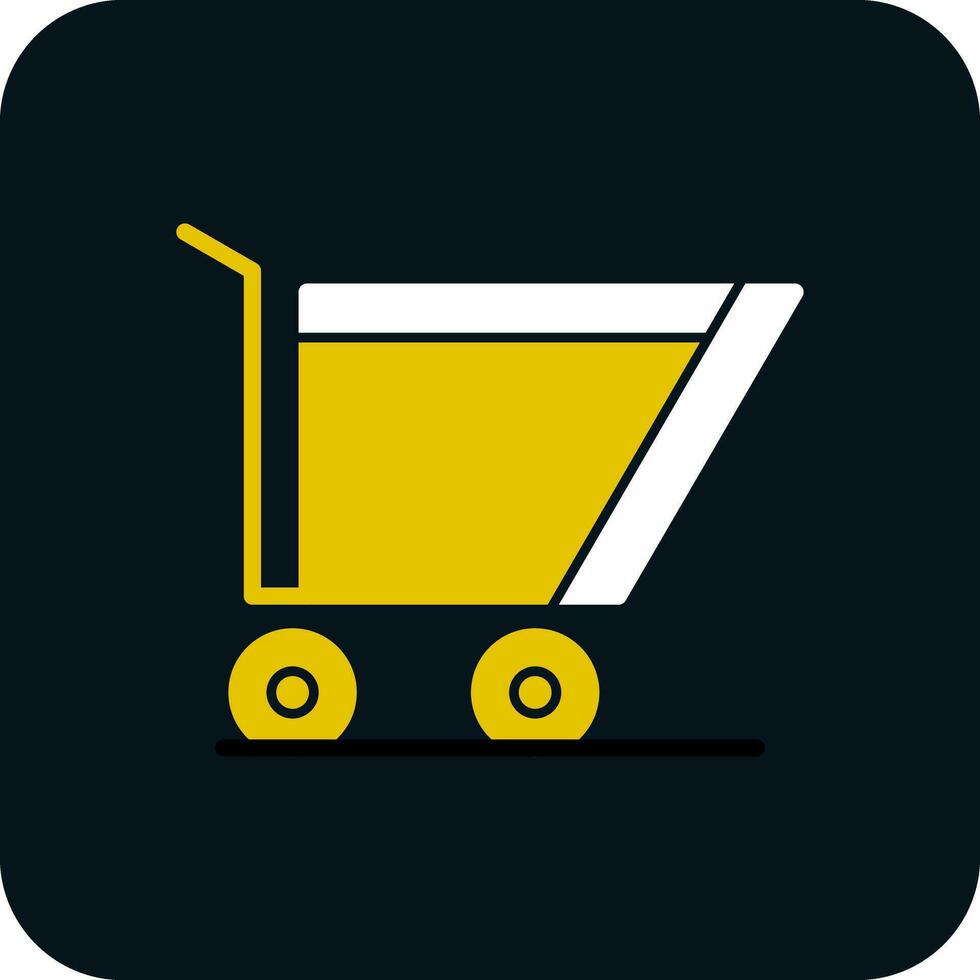 diseño de icono de vector de carrito de compras