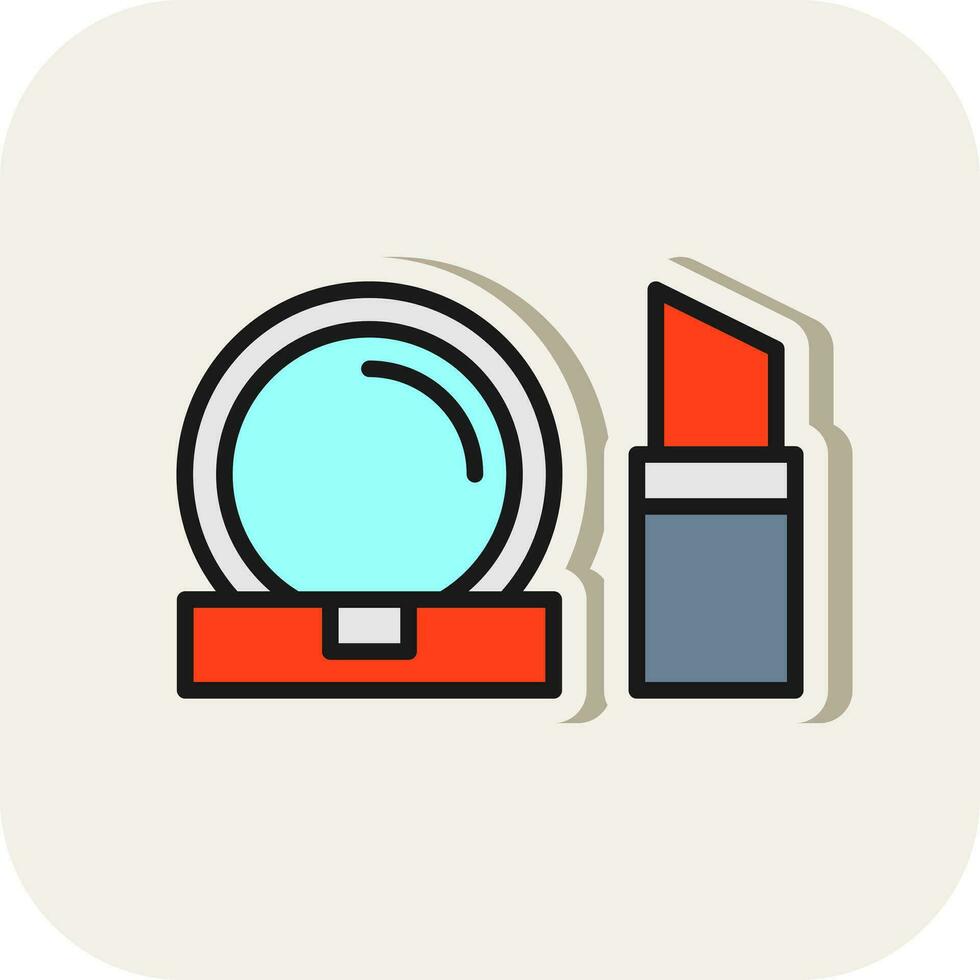 diseño de icono de vector de maquillaje