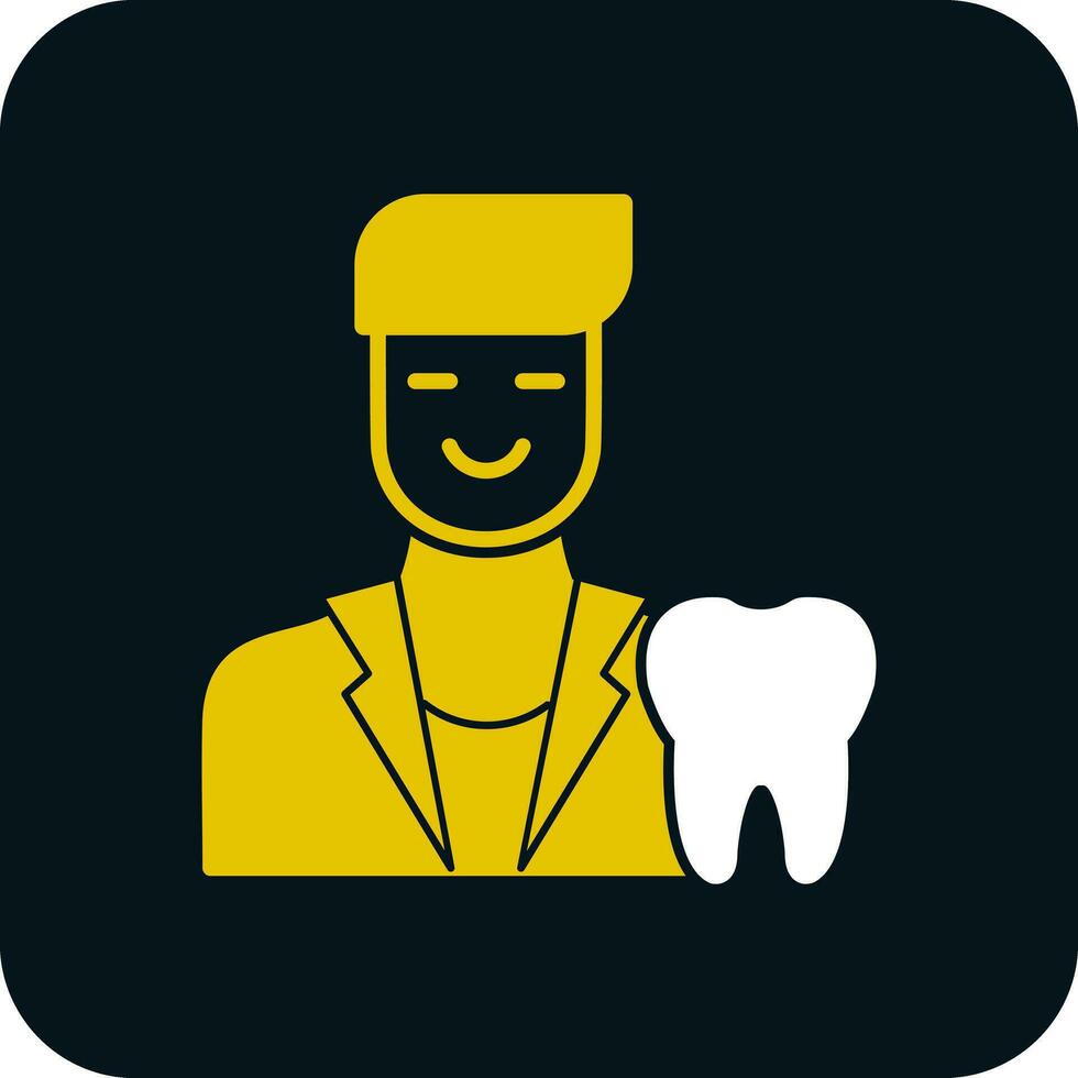 diseño de icono de vector de dentista