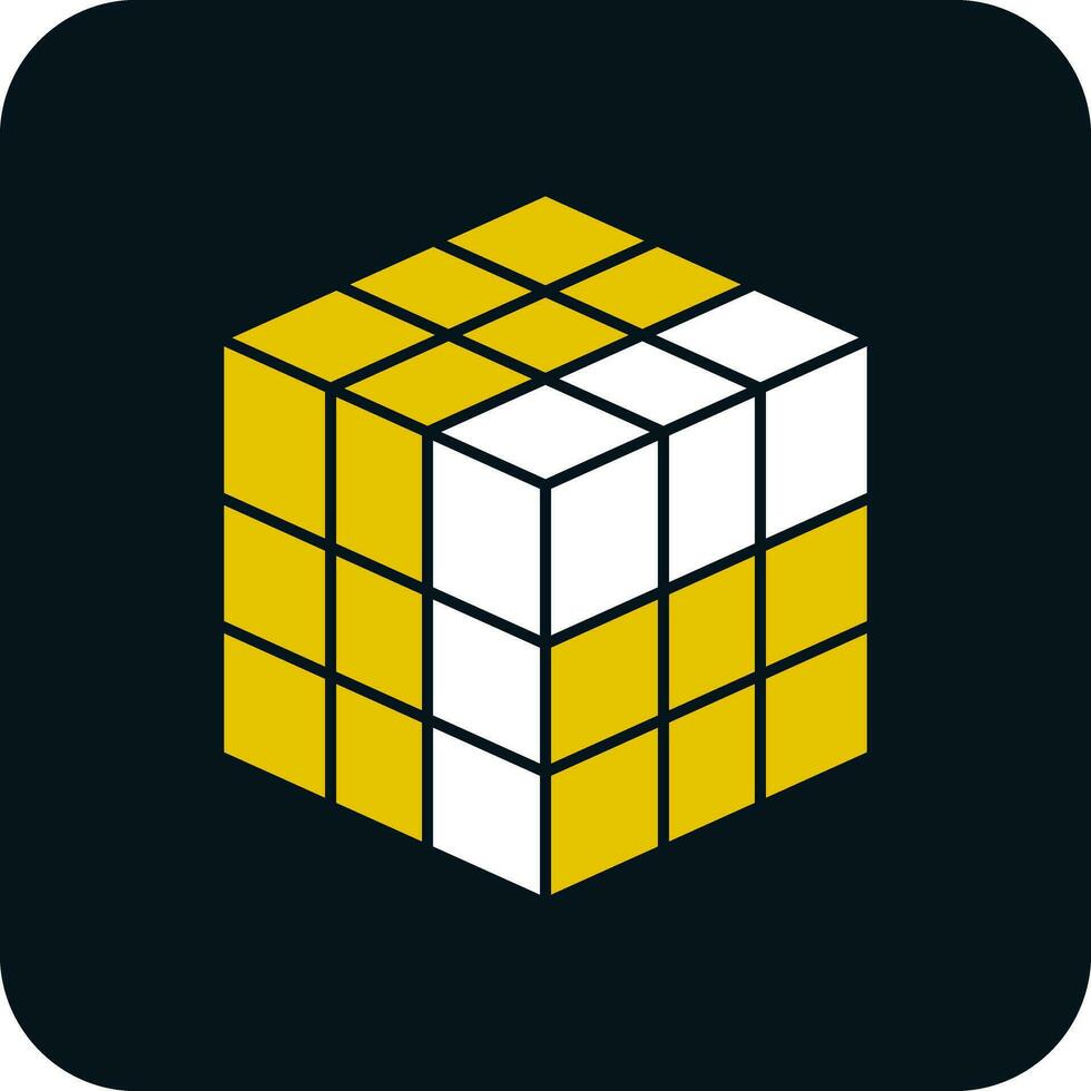 Rubik Vector Icon Design