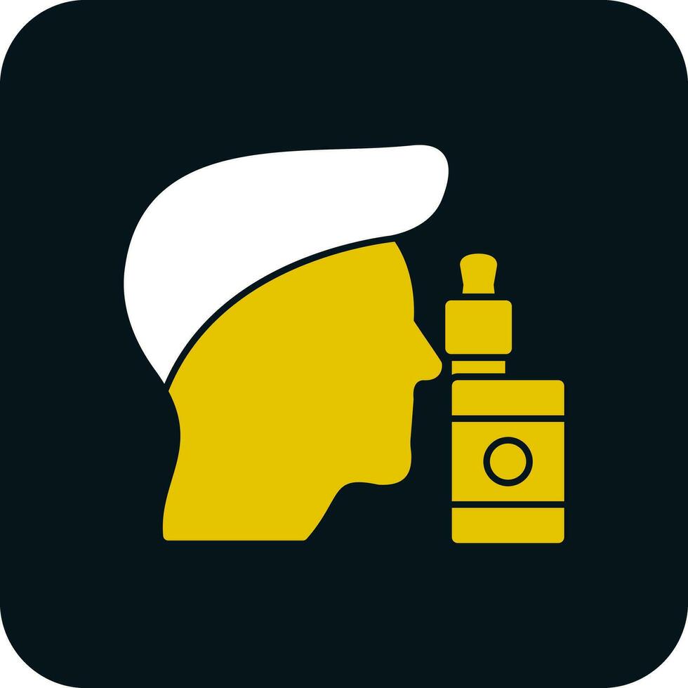 Vaping Vector Icon Design