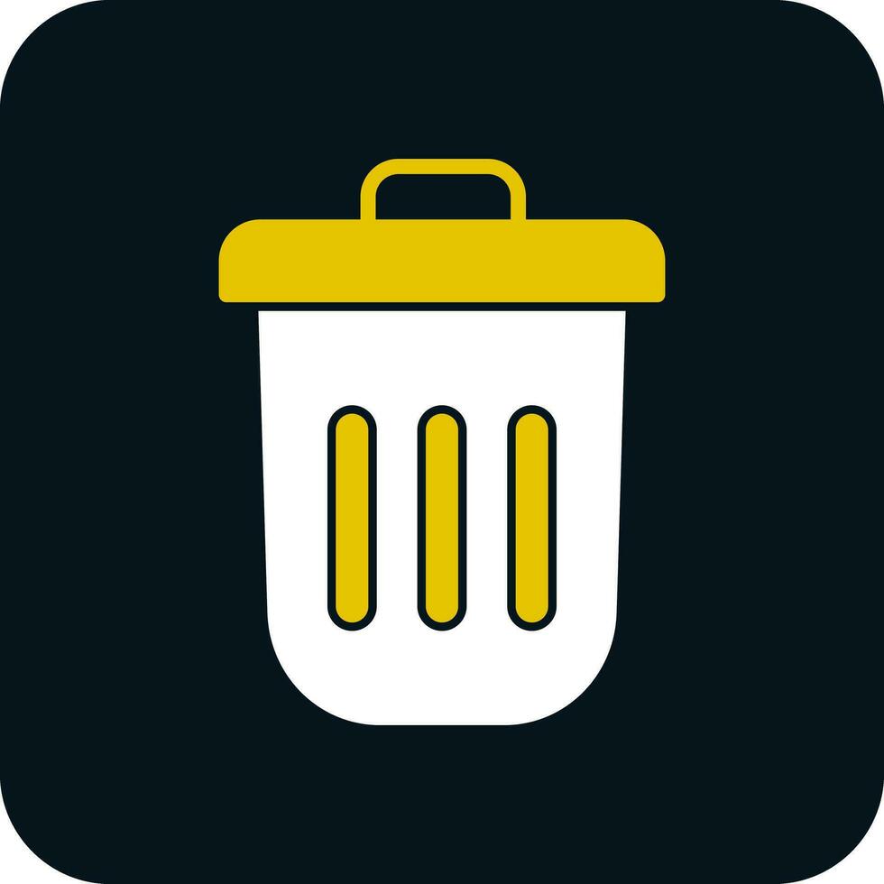 Dustbin Vector Icon Design