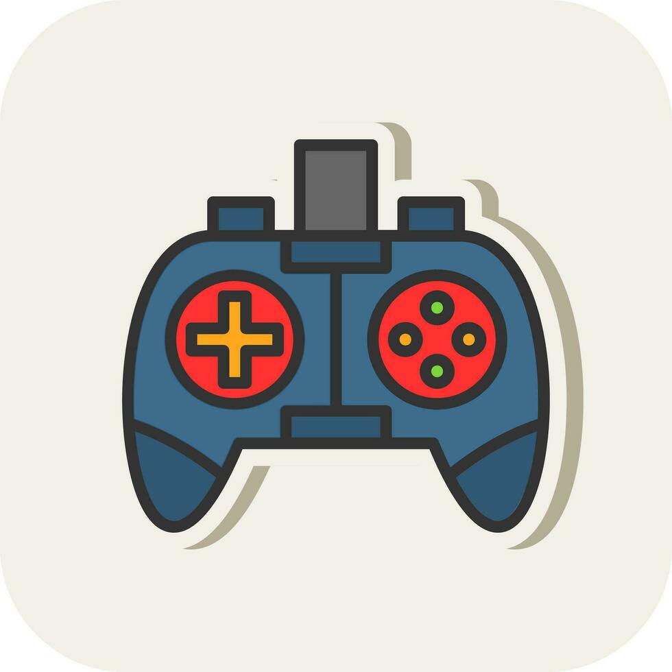 diseño de icono de vector de videojuego