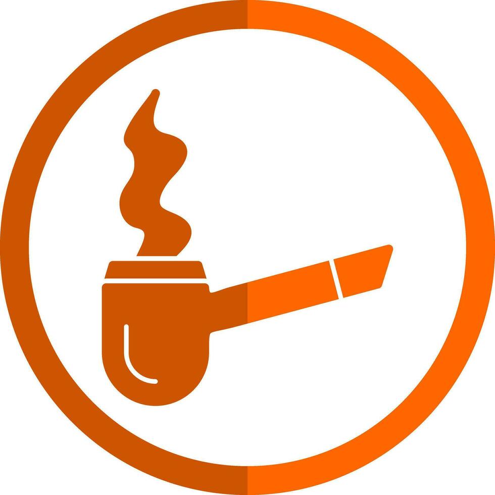 Smoking Pipe Vector Icon Design