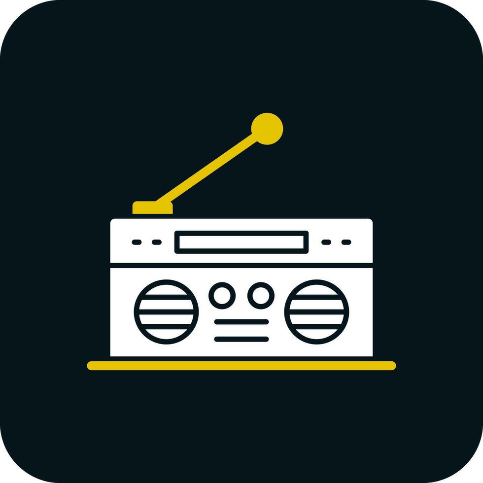 Radio Vector Icon Design