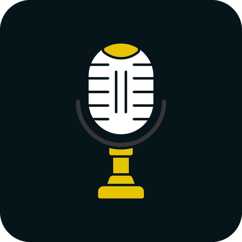 Microphone Vector Icon Design