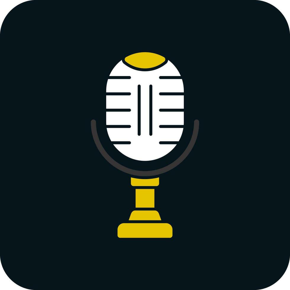 Microphone Vector Icon Design