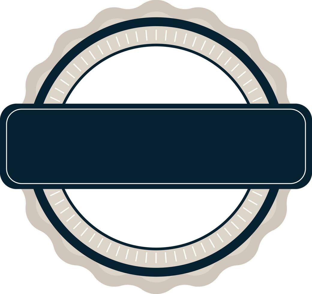 Circle Badge Element vector