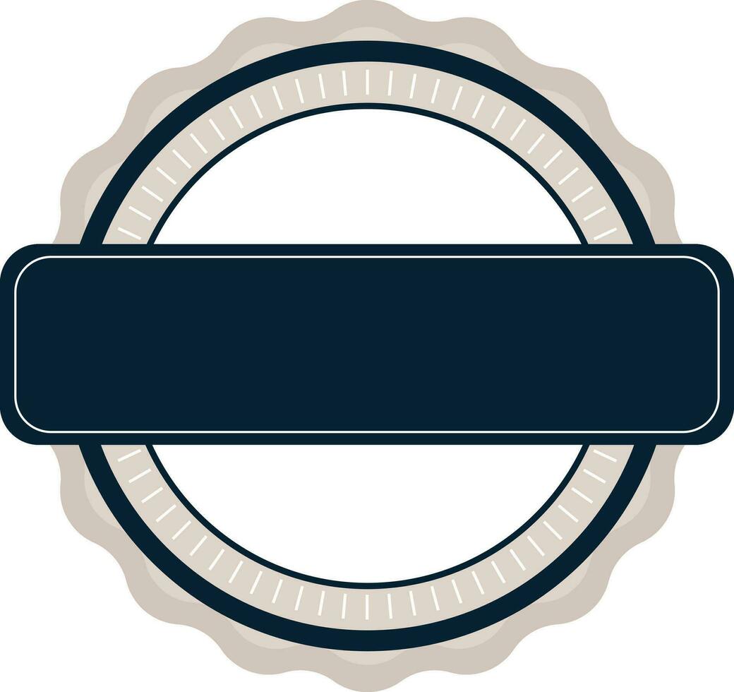 Circle Badge Element vector