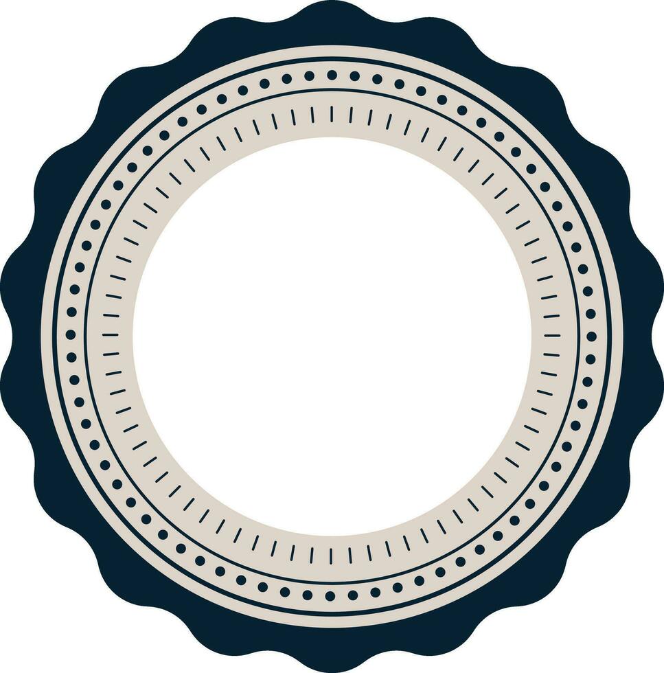 circulo Insignia elemento vector