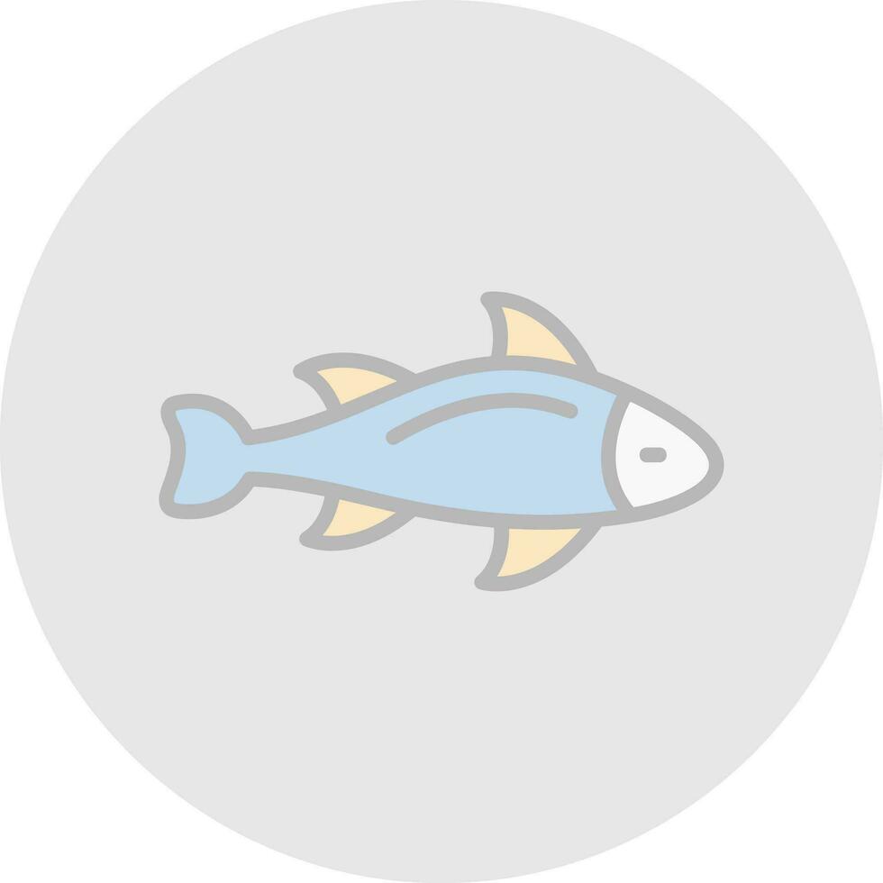 salmón vector icono diseño