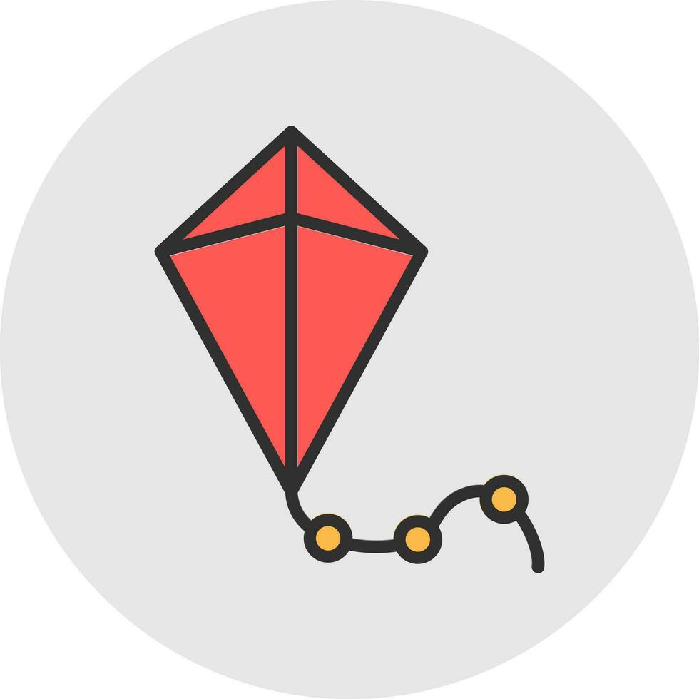 Kite Vector Icon Design