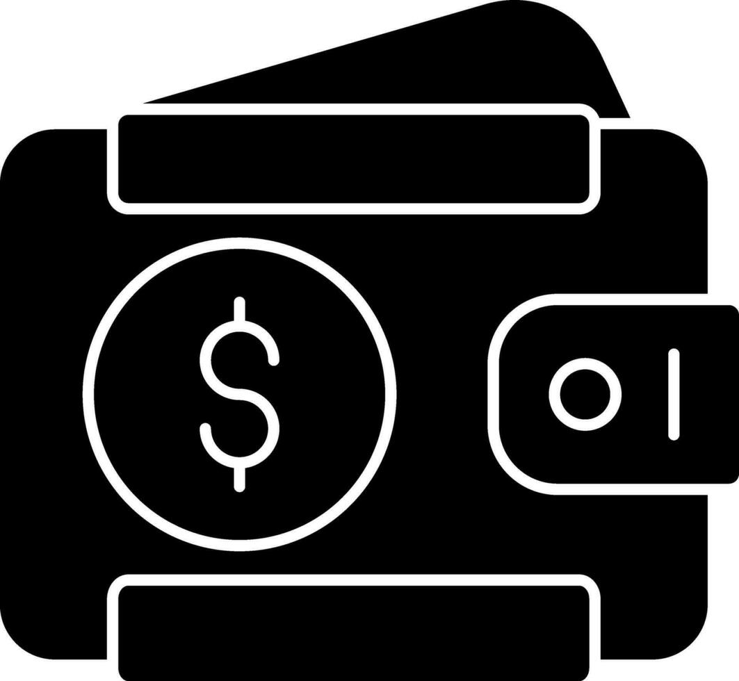 Wallet Vector Icon Design