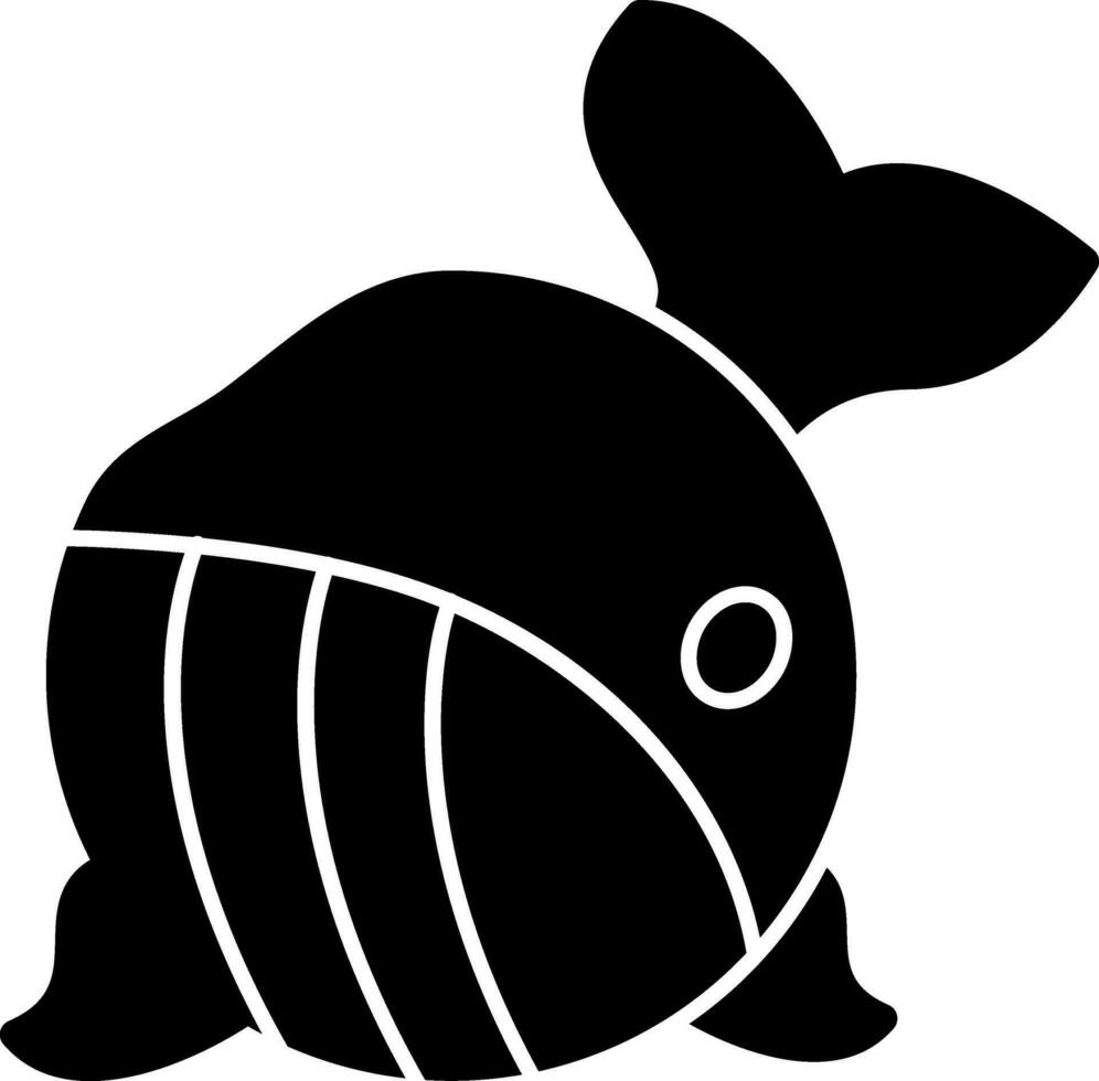 Whale Vector Icon Design