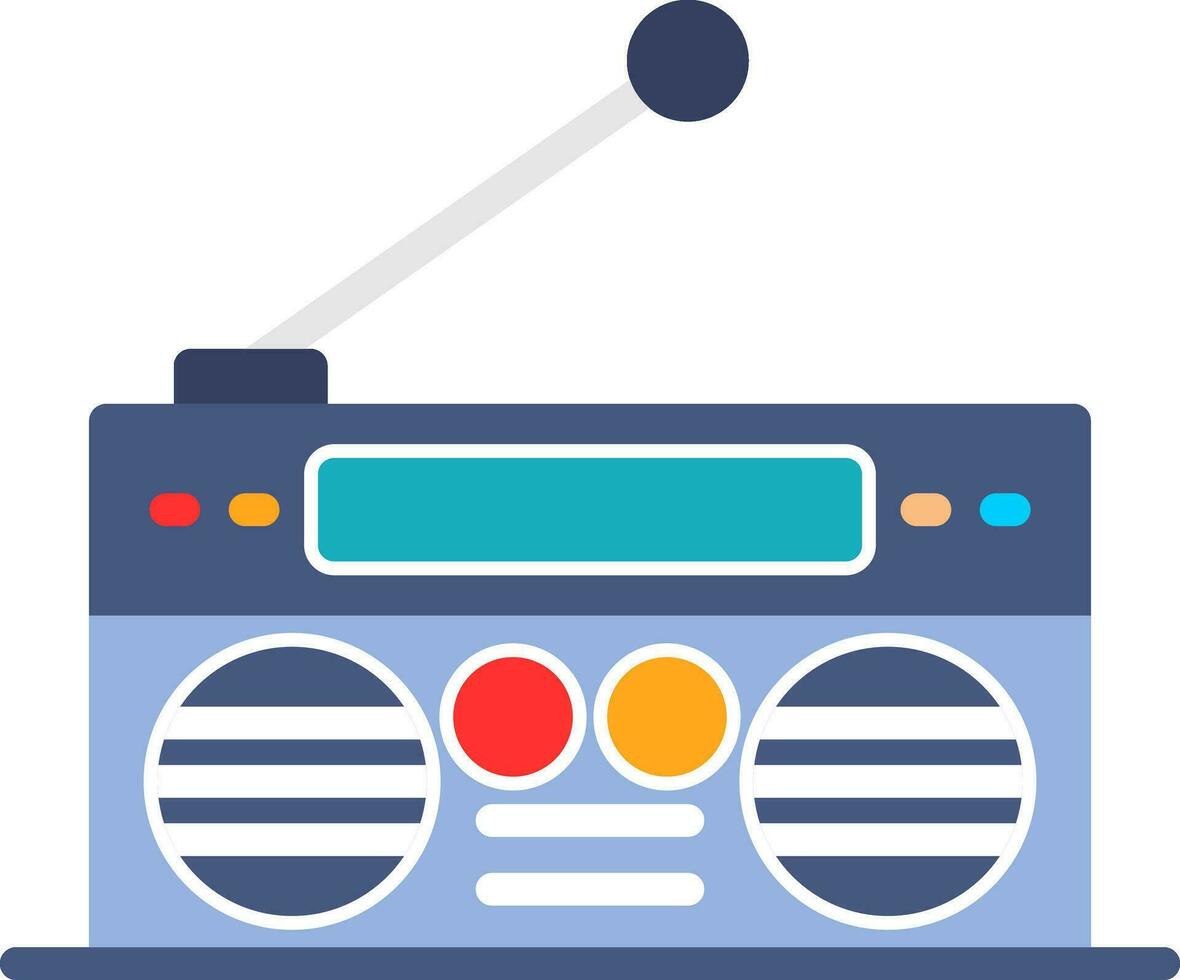 Radio Vector Icon Design