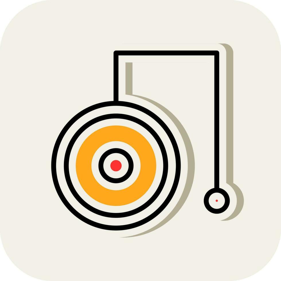 Yoyo Vector Icon Design