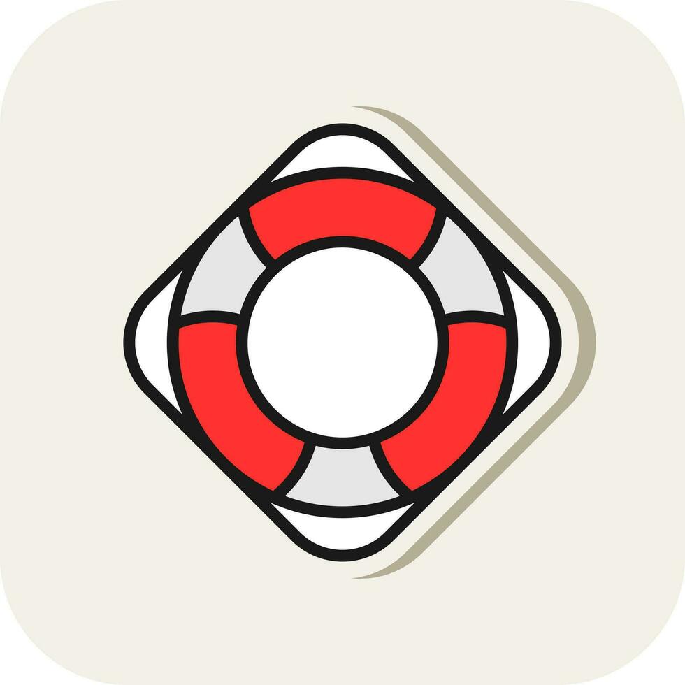 Life Saver Vector Icon Design