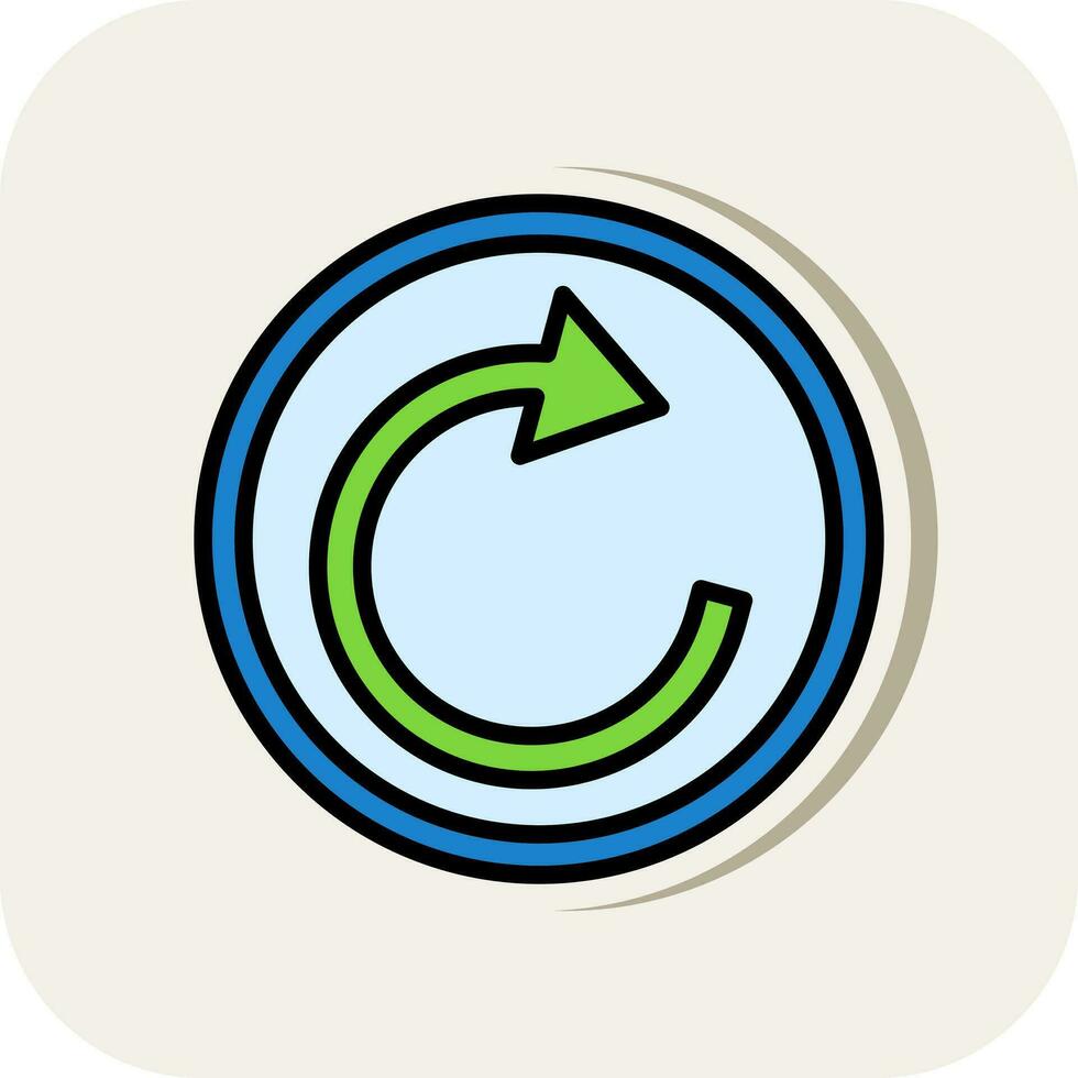 Repeat Vector Icon Design