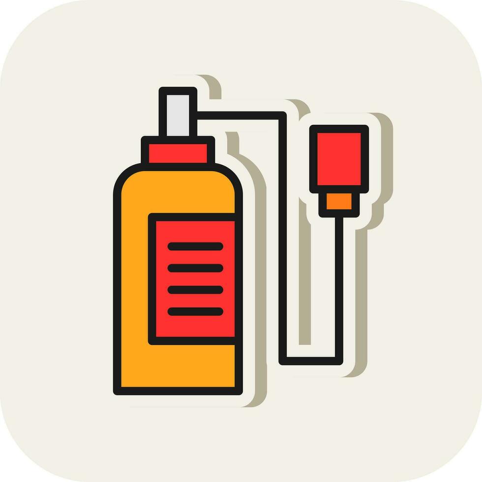 Oxygen Tank Vector Icon Design