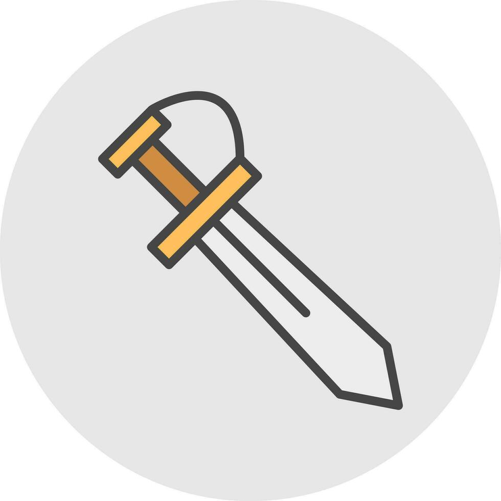 Sword Vector Icon Design